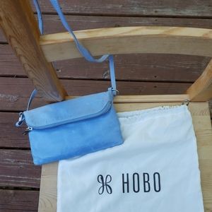 Mini Hobo crossbody baby blue purse